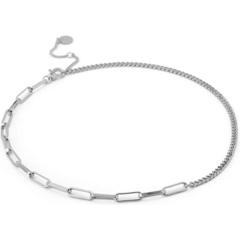 AllSaints Retiazka strieborná 65661935