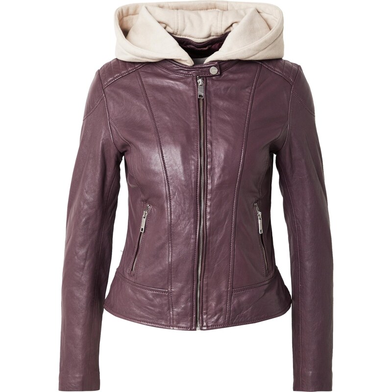 Maze Prechodná bunda baklažánová 65146517