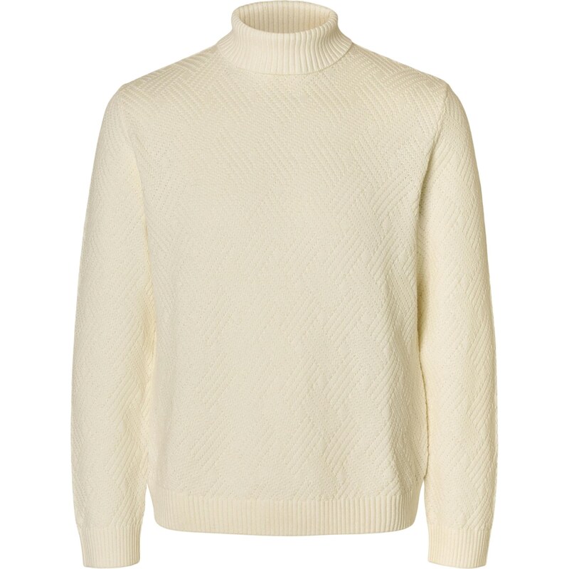 SELECTED Sveter SLHTrevor krémová 65190147