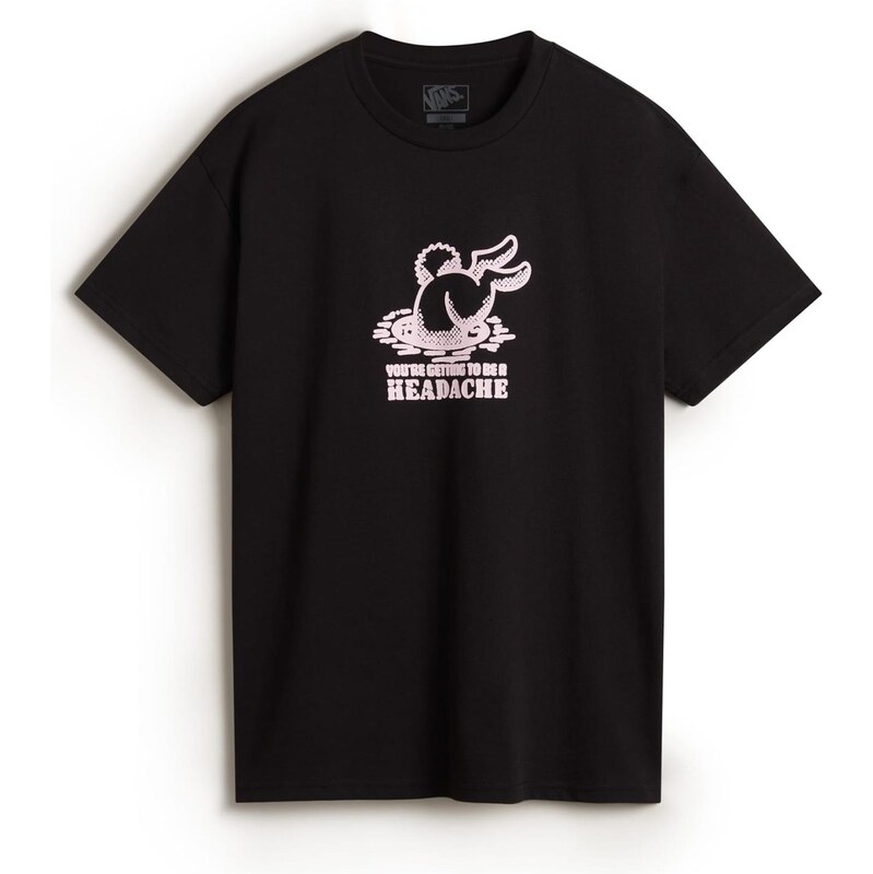 VANS Tričko Down The Rabbit Hole pastelovo fialová / čierna 66008067