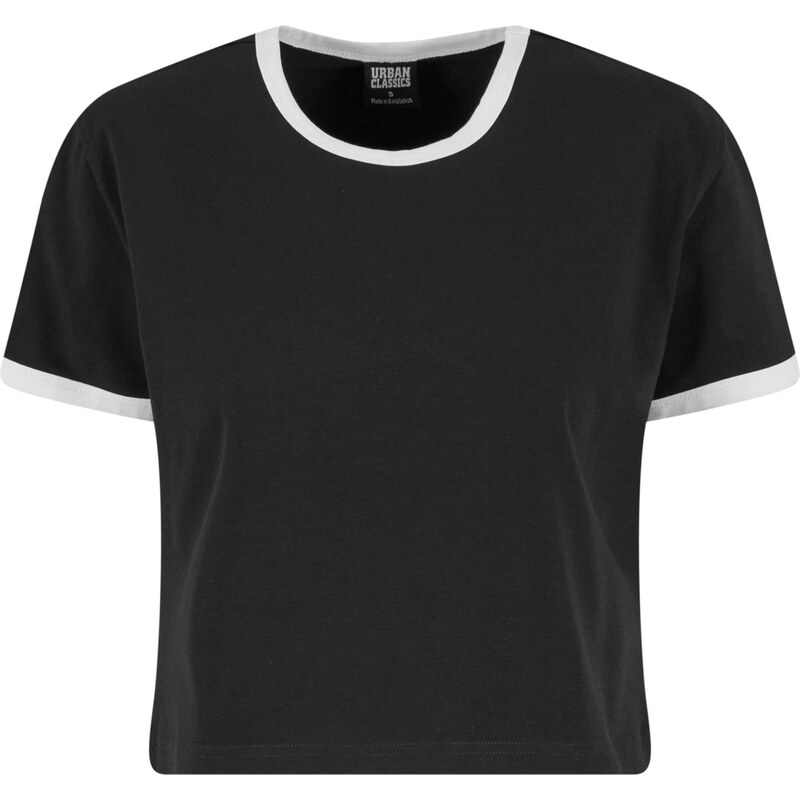 Urban Classics Tričko čierna / biela 65877145