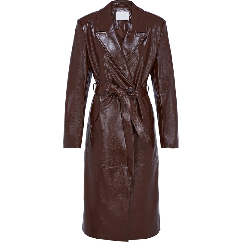 LeGer by Lena Gercke Prechodný kabát Frieda tmavohnedá 65921722