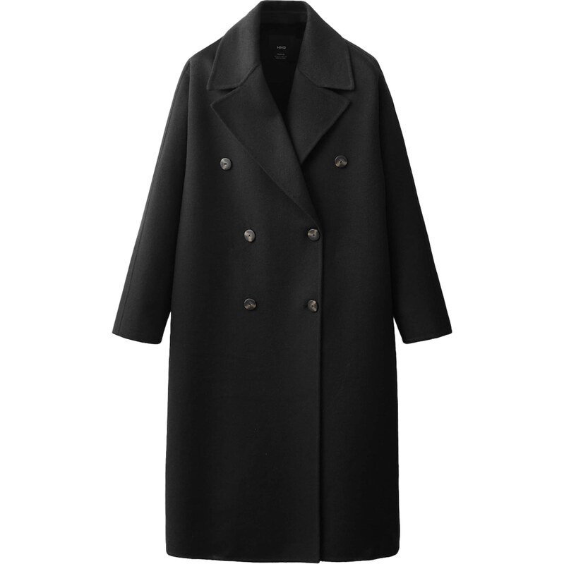 MANGO Prechodný kabát PICAROL čierna 65980713