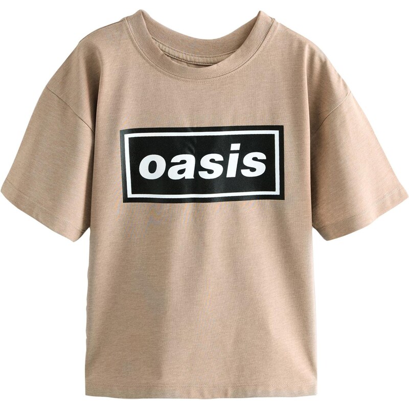 Next Tričko kamenná / čierna / biela 65887908