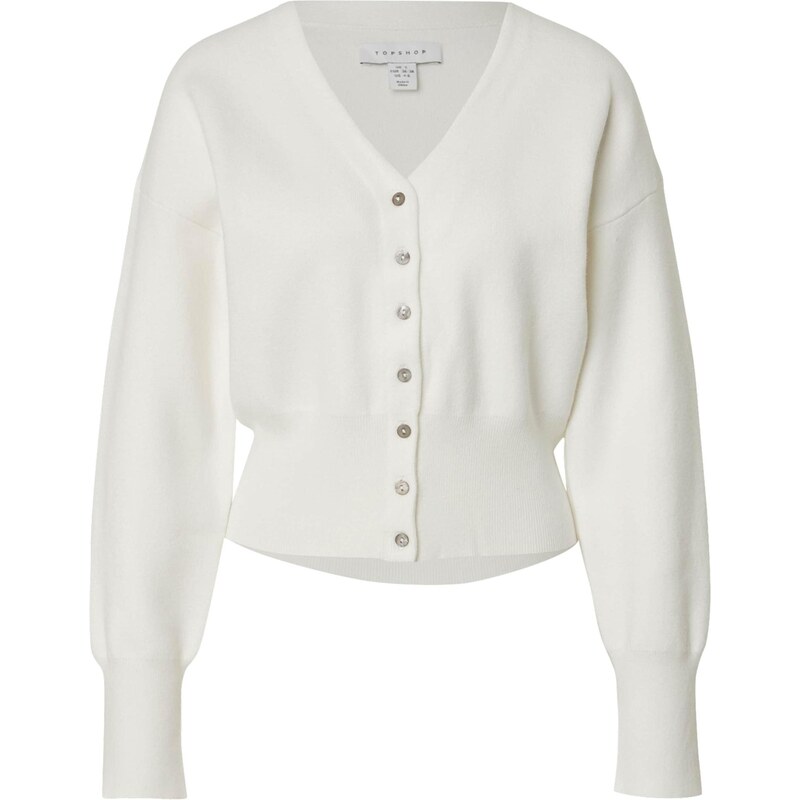TOPSHOP Kardigán krémová 65707629