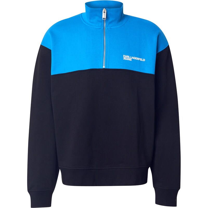 KARL LAGERFELD JEANS Mikina modrá / čierna / biela 55300727