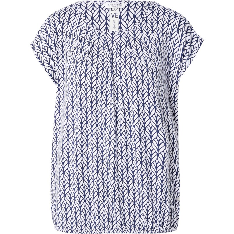 ZABAIONE Tričko Mi44nou námornícka modrá / biela ako vlna 65659491