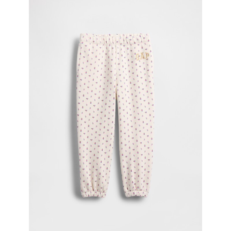 E-shop GAP Baby Sweatpants with VintageSoft Logo - Girls