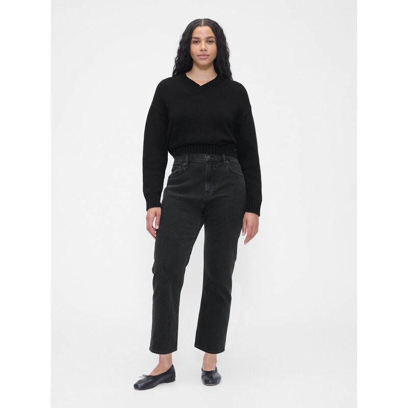 GAP dámske rifle 90s Straight Crop 67193038