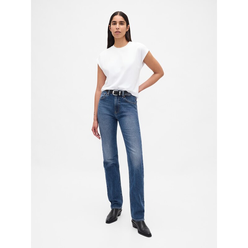 GAP Jeans High Rise 90s Straight - Ladies 66334081
