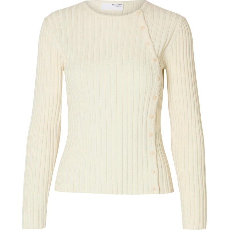 SELECTED Sveter SLFHelen krémová 65190113