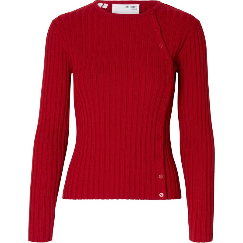 SELECTED Sveter SLFHelen červená 65190115