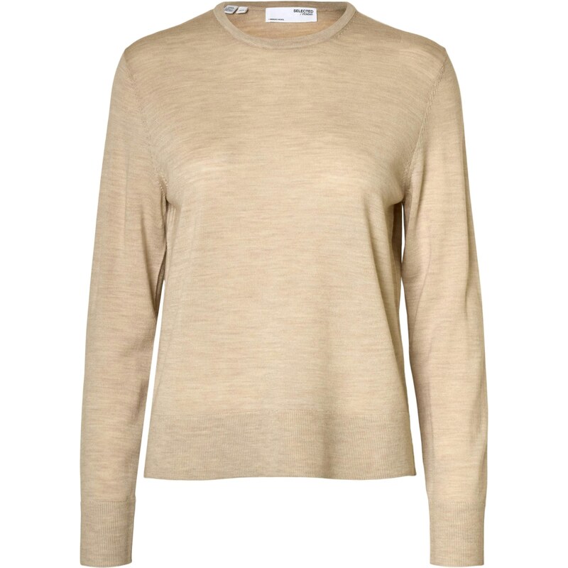 SELECTED Sveter SLFThea nebielená 65190148