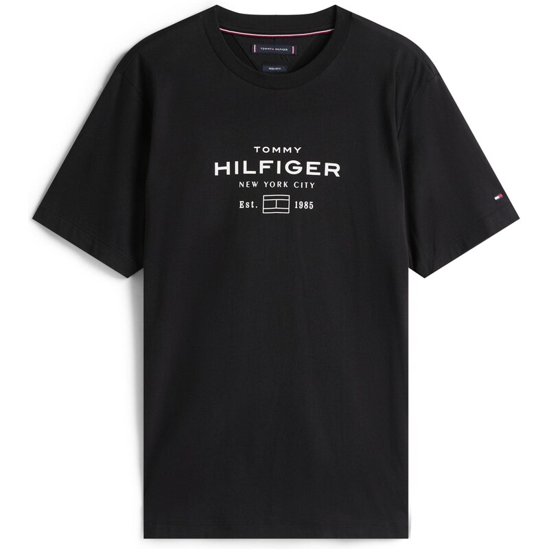 TOMMY HILFIGER Tričko čierna / biela 65139055