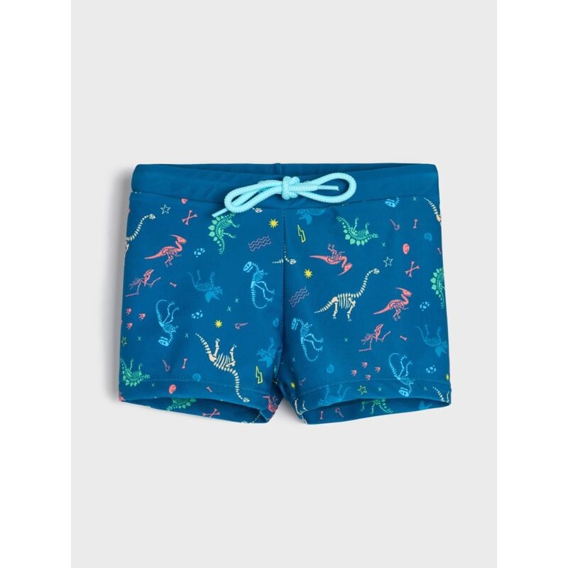 Sinsay - Plavkové šortky - tmavomodrá 65743119