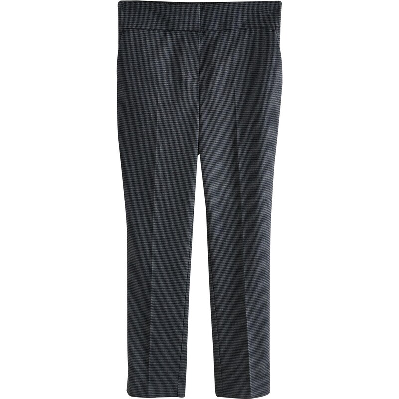 Next Nohavice s pukmi sivá / čierna 65879455