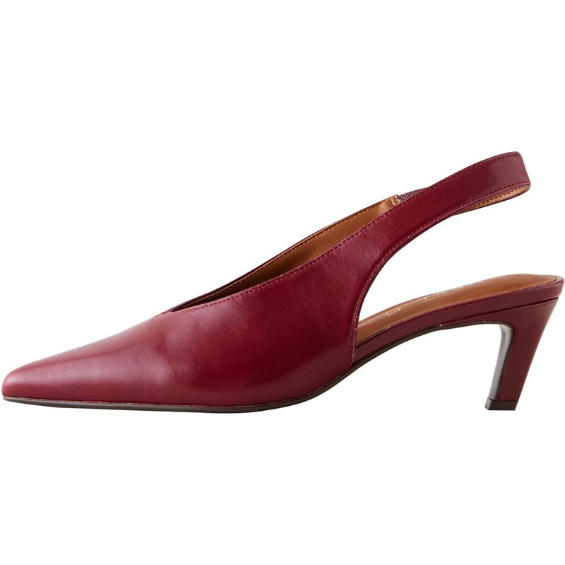 Next Lodičky s otvorenou pätou červená 65886937