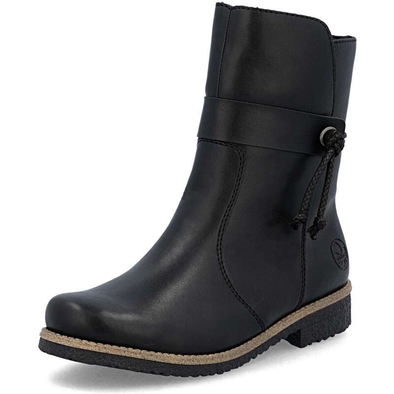 Dámska členková obuv RIEKER 73551-00 čierna W5 65141603