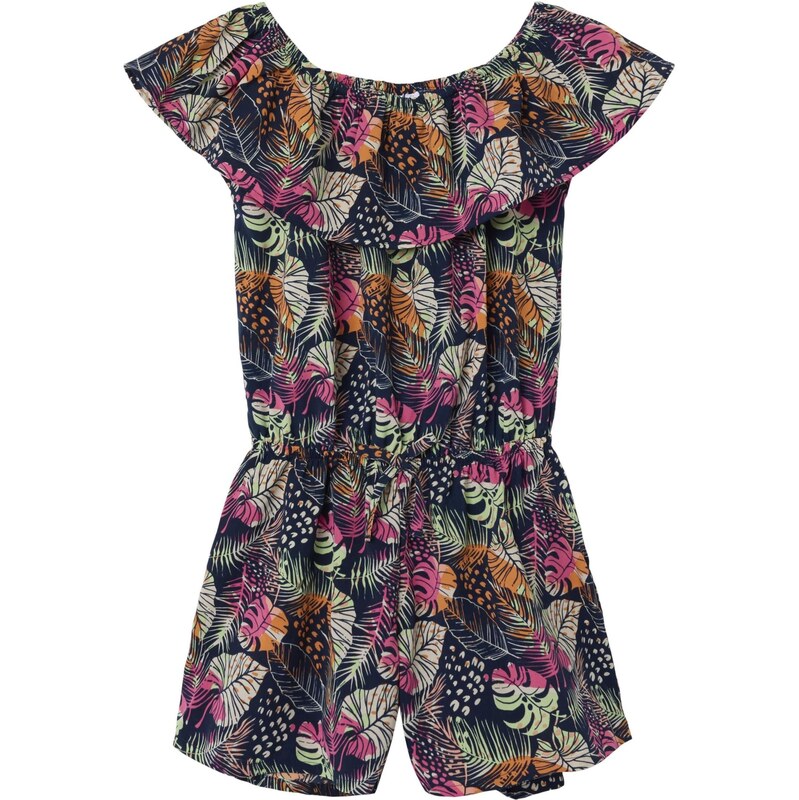 NAME IT Overal VINAYA námornícka modrá / svetlozelená / tmavooranžová 63160732