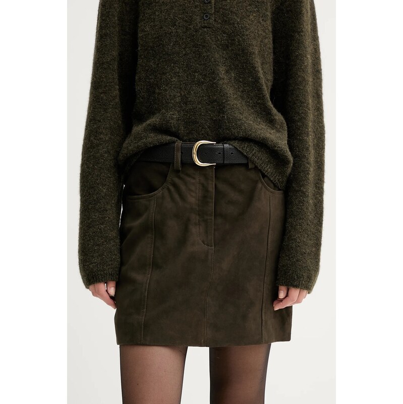 Semišová sukňa Gestuz 65142710