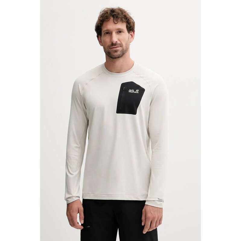 Športové tričko s dlhým rukávom Jack Wolfskin PRELIGHT 65142925