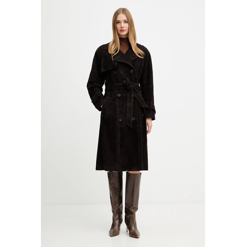 Semišový kabát Luisa Spagnoli 65142935