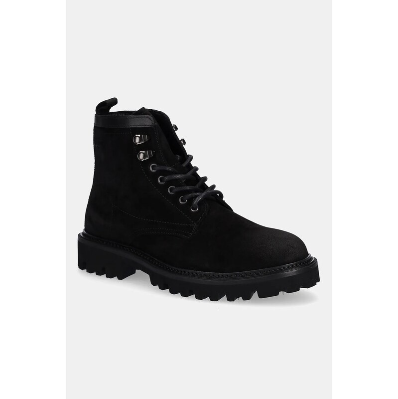 Semišové topánky BOSS Julyo 65142970