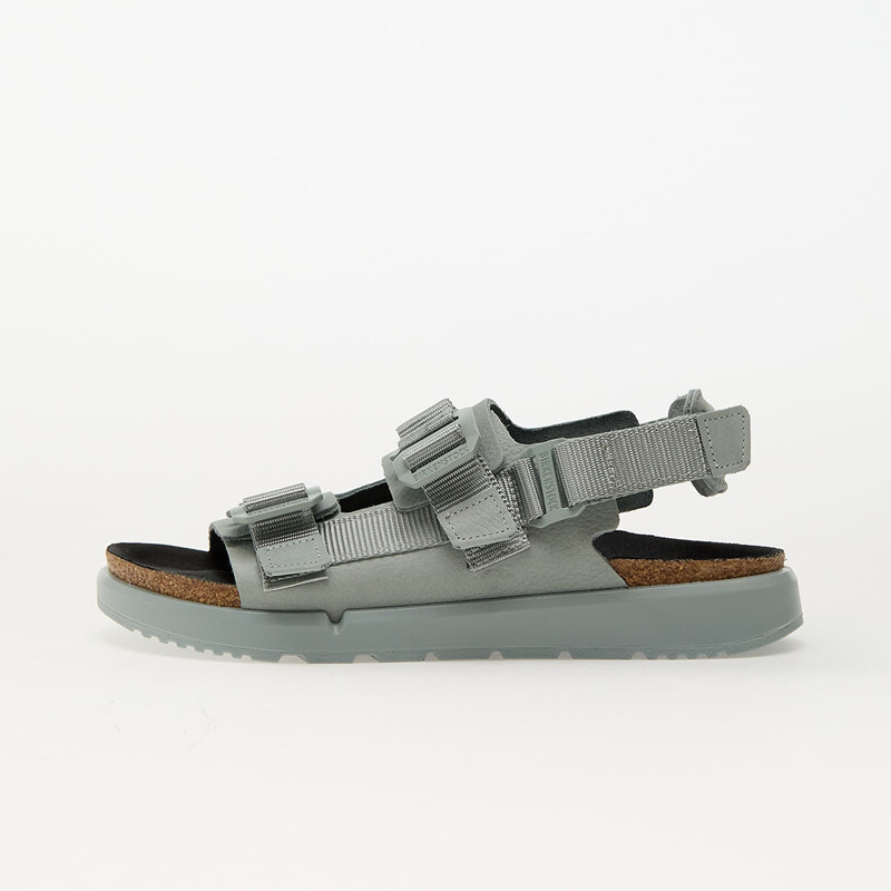 Birkenstock Shinjuku Natural Leather/Textile Pure Sage 65148088