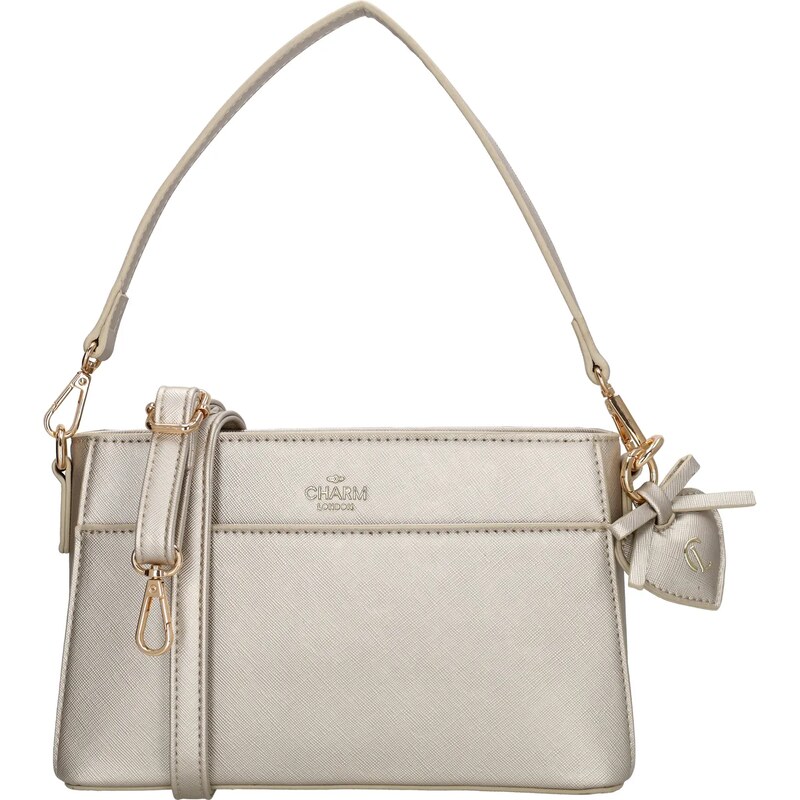 Charm London Zlatá elegantná crossbody kabelka Samantha 65143165