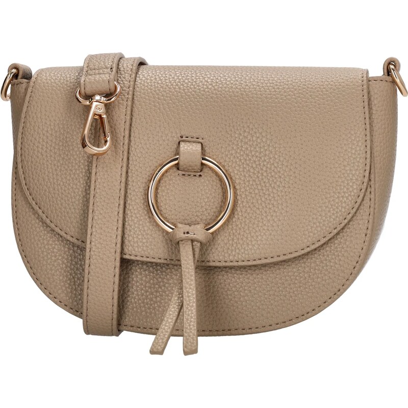 Beagles Béžová prešívaná kožená crossbody kabelka „Calle“ 65143172