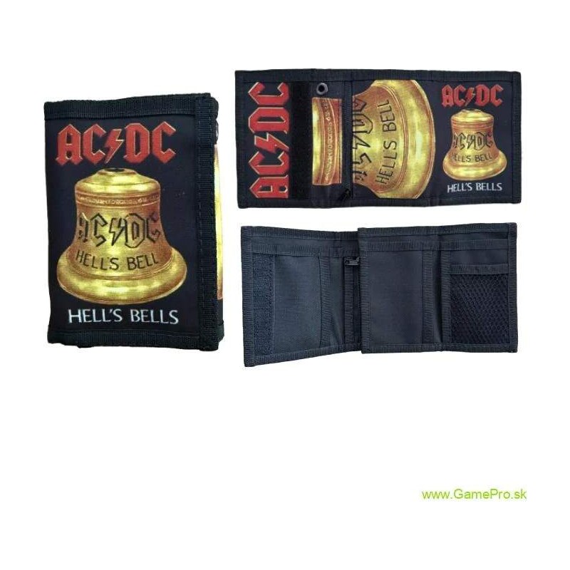SpikeStreet AC/DC Golden Hells Bells (peňaženka) 65143301