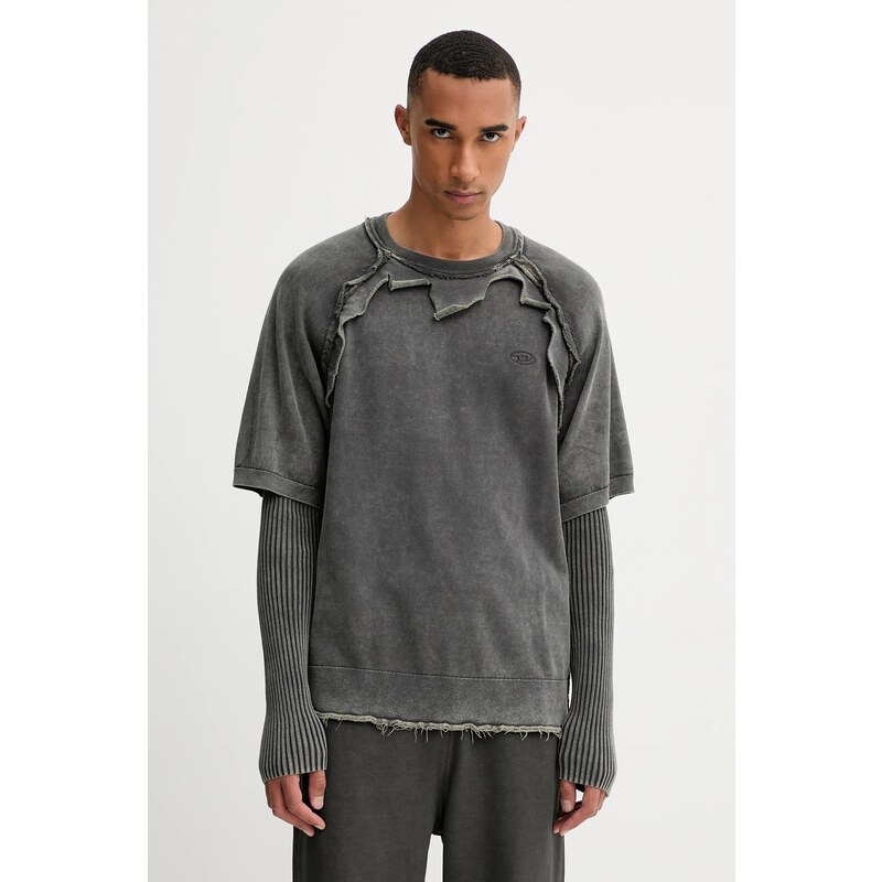 Bavlnená mikina Diesel K-PETRO 65143751