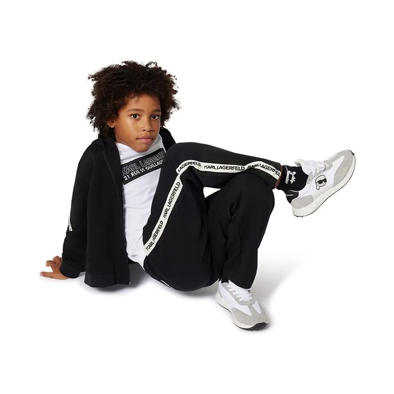 Detská bavlnená mikina Karl Lagerfeld 65207267