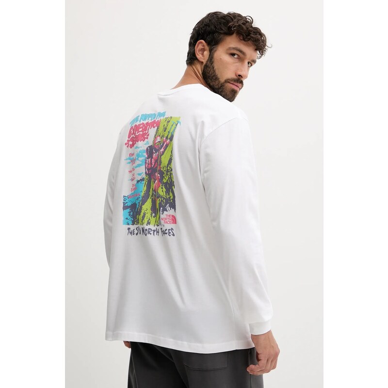 Bavlnené tričko s dlhým rukávom The North Face Expedition Celebration 65144421