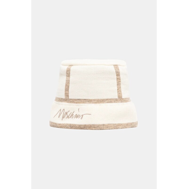 Vlnený klobúk Moschino 65144474