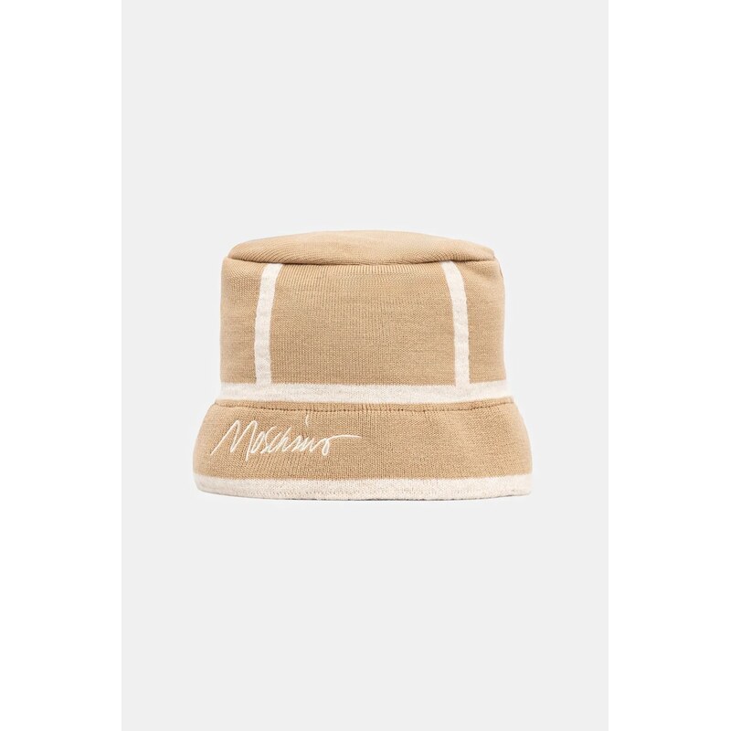 Vlnený klobúk Moschino 65144474