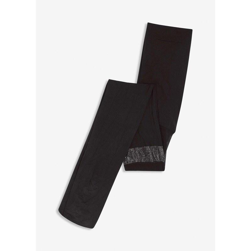 bonprix Pančuchové nohavice overknee, 75 den, s lesklým vláknom a 58256162