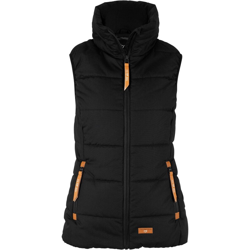 bonprix Outdoorová vesta so stojačikom, farba čierna 44789655