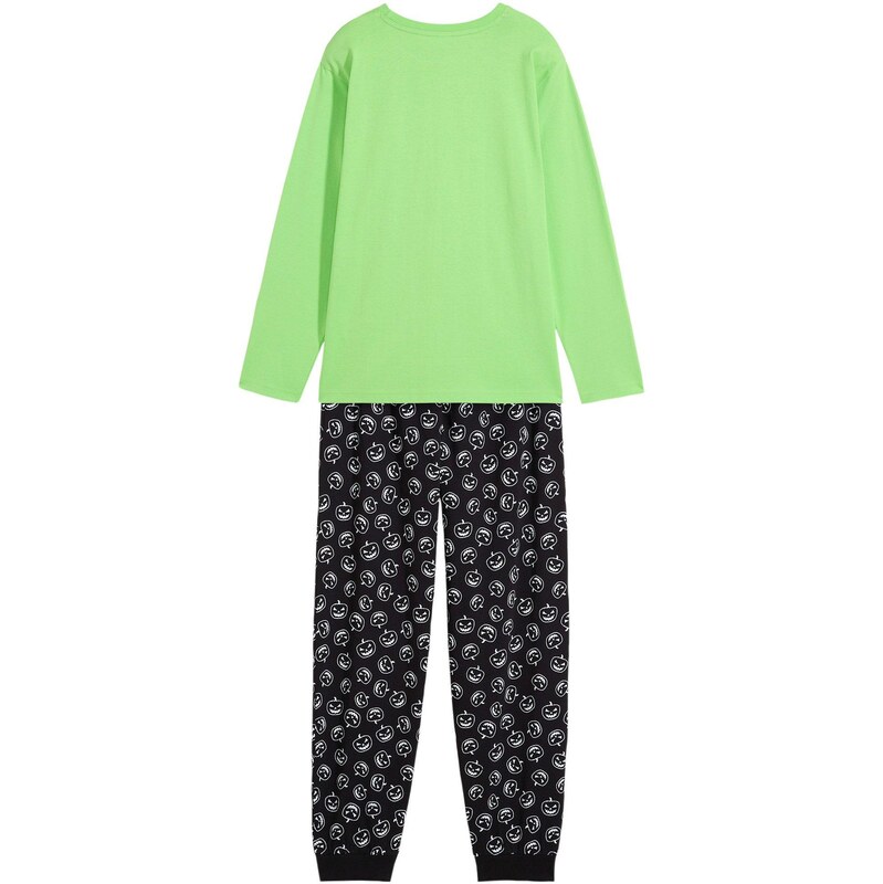 bonprix Pyžamo (2-dielne) z čistej bio bavlny, farba zelená 57156945