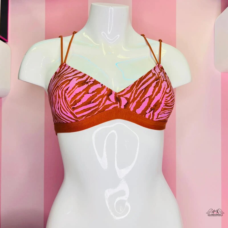 Victorias Secret Farebná braletka s motívom zebry pre štýlový vzhľad 65202413