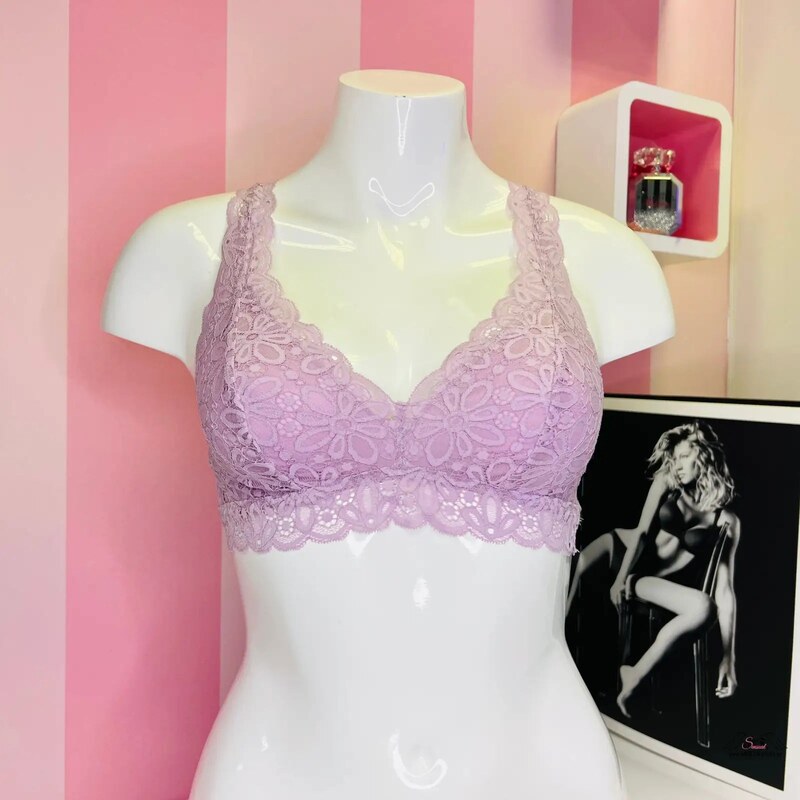 Victorias Secret Štýlový a pohodlný krajkový bralette od Agent 46574529
