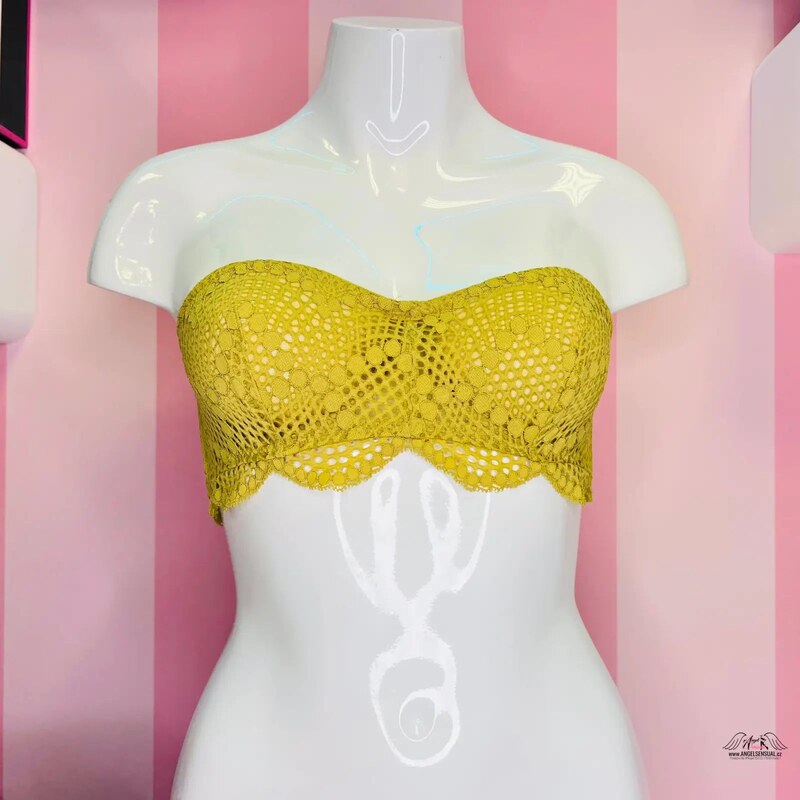 Victorias Secret Čipková Braletka s Gumovou Podšívkou od Agent 65202419