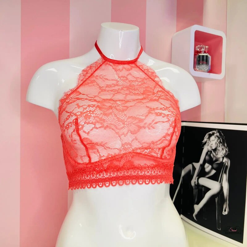 Vysoký krajkový krk: Braletka od Victorias Secret s unikátnym štýlom 46574324