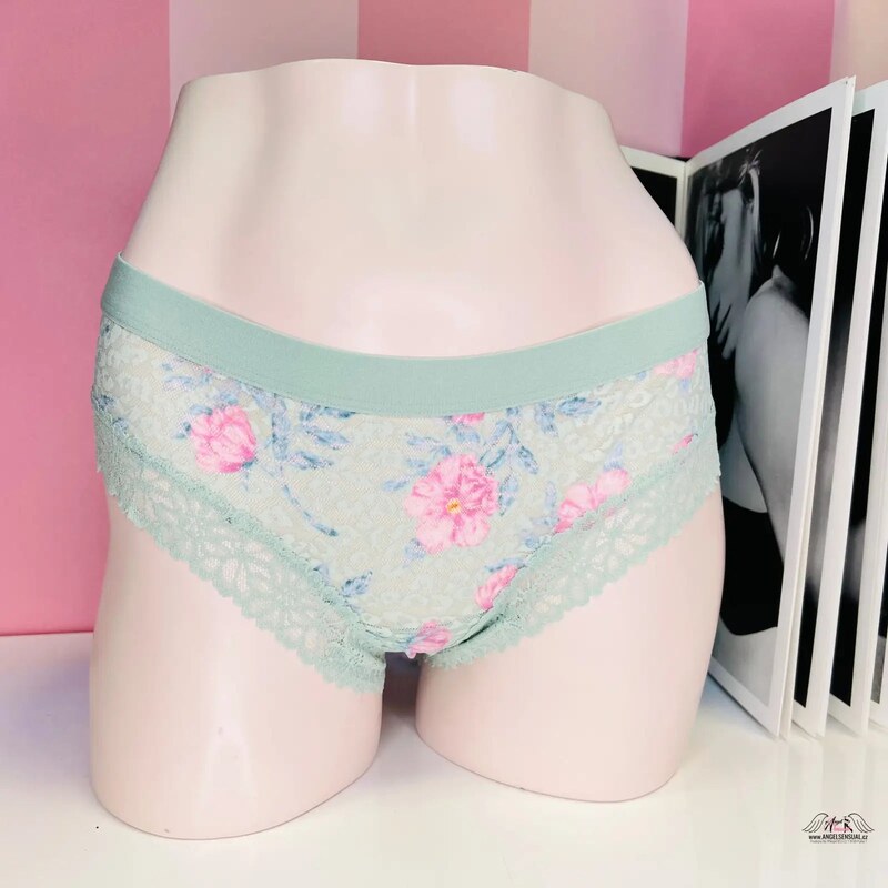 PINK Sexy Cheekster nohavičky s gepardím vzorom a kvetinami 65202440