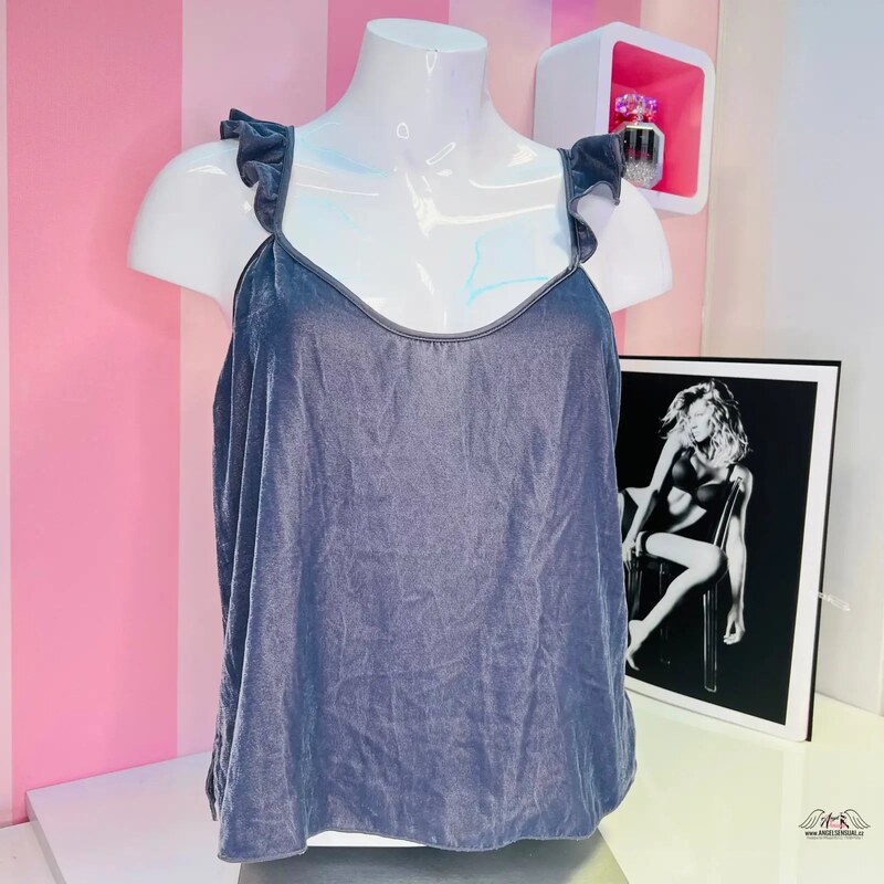 Victorias Secret Elegantný Semišový Top s Nastaviteľnými Ramienkami od 46574854
