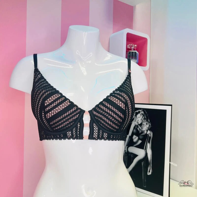 Victorias Secret Elegantná sieťovaná podprsenka 46574302