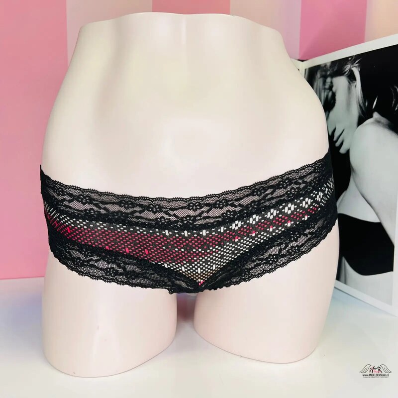 Victorias Secret brazílskej nohavičky Lace-waist Cheeky Panty 65202497