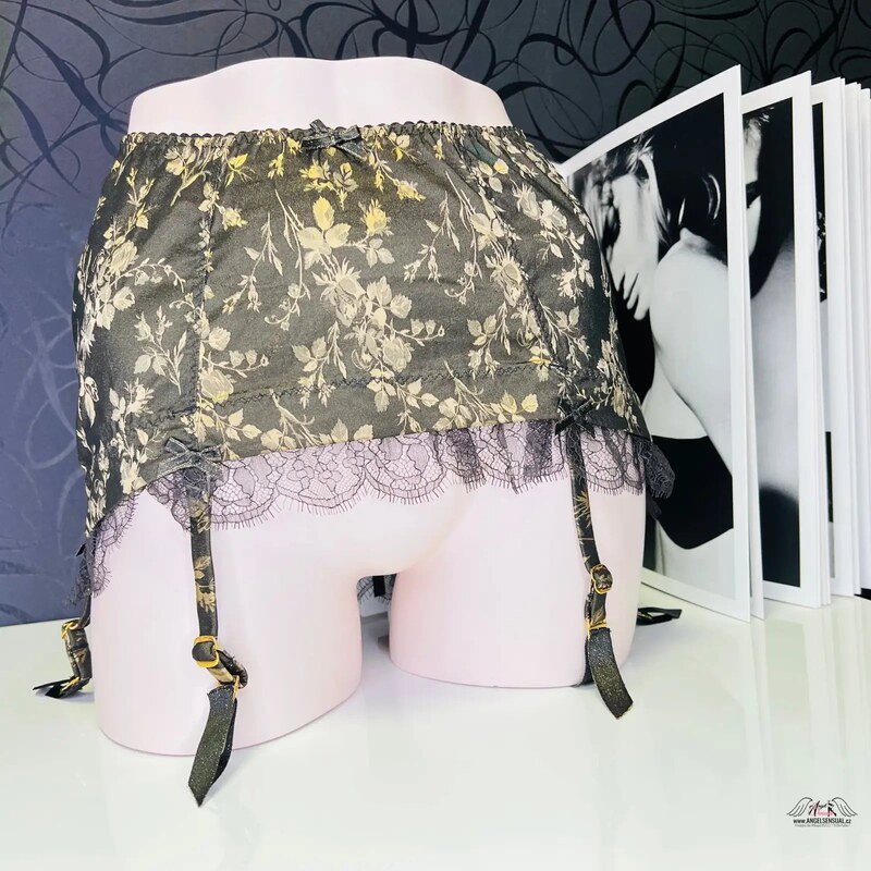 Agent Provocateur Leoni Roll On Suspender Black/Gold 46574643