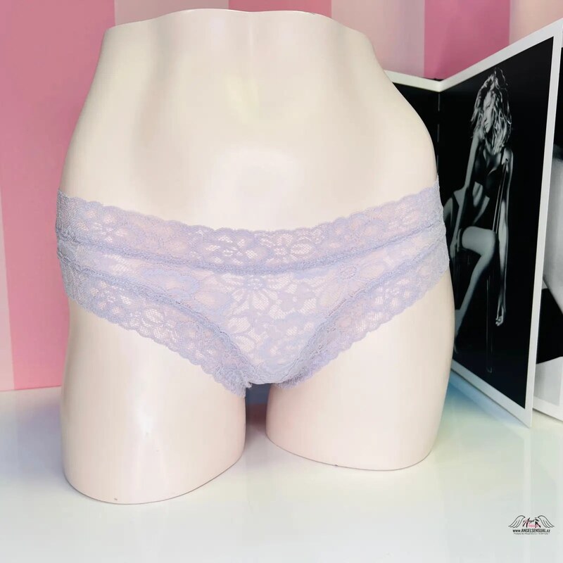 Victorias Secret Luxusné Čipkové Brazílky so Širokou Čipkou pre 46574554