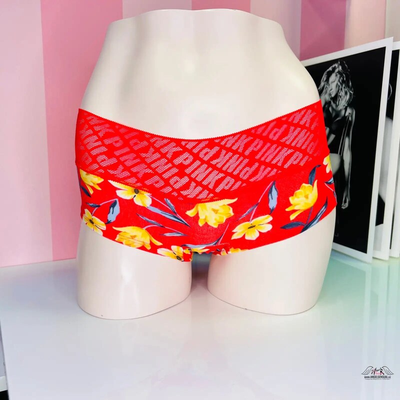 Nízke nohavičky s logom PINK a širokou gumou pre jedinečný štýl 46574690